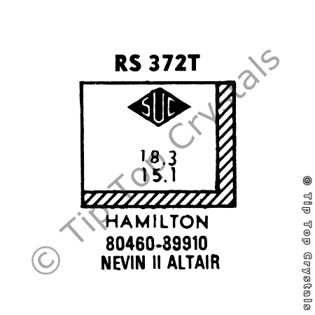 SUC RS372T Watch Crystal