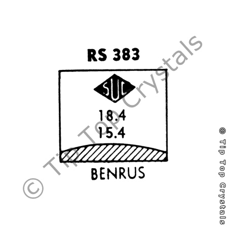 SUC RS383 Watch Crystal