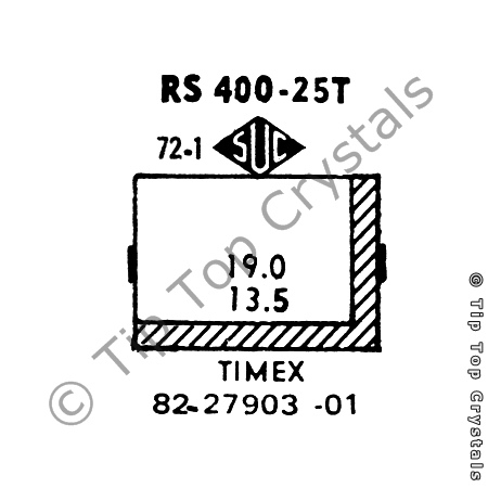 SUC RS400-25T Watch Crystal