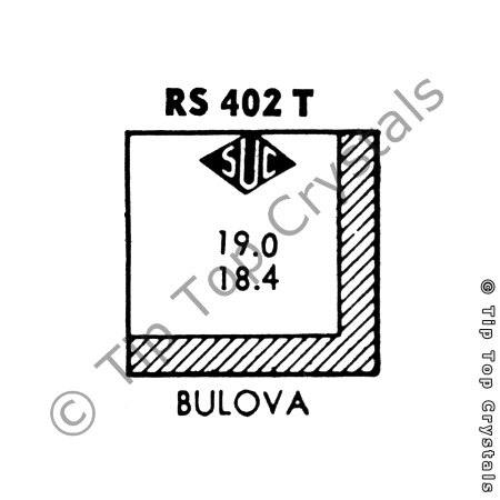 SUC RS402T Watch Crystal