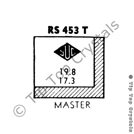 SUC RS453T Watch Crystal