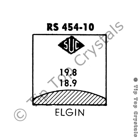 SUC RS454-10 Watch Crystal