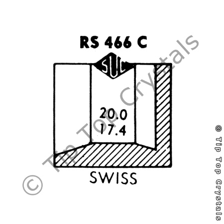 SUC RS466C Watch Crystal