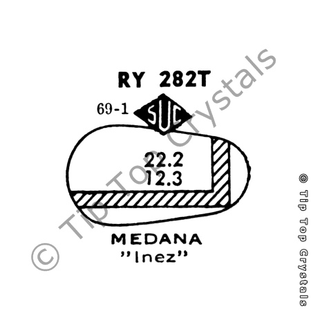 SUC RY282T Watch Crystal