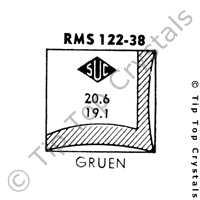 SUC RMS122-38 Watch Crystal