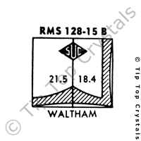 SUC RMS128-15B Watch Crystal