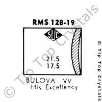 SUC RMS128-19 Watch Crystal