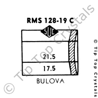 SUC RMS128-19C Watch Crystal