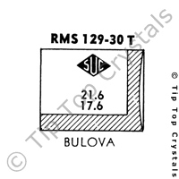 SUC RMS129-30T Watch Crystal