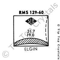 SUC RMS129-60 Watch Crystal