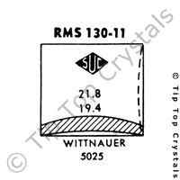 SUC RMS130-11 Watch Crystal
