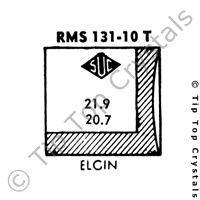 SUC RMS131-10T Watch Crystal
