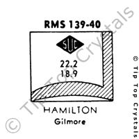 SUC RMS139-40 Watch Crystal