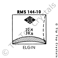 SUC RMS144-10 Watch Crystal