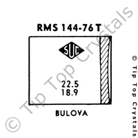 SUC RMS144-76T Watch Crystal