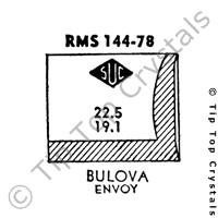 SUC RMS144-78 Watch Crystal