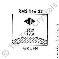 SUC RMS146-22 Watch Crystal