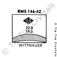 SUC RMS146-42 Watch Crystal