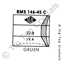 SUC RMS146-45C Watch Crystal
