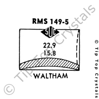 SUC RMS149-5 Watch Crystal