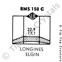 SUC RMS150C Watch Crystal