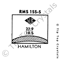 SUC RMS155-5 Watch Crystal