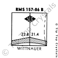 SUC RMS157-86B Watch Crystal