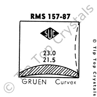 SUC RMS157-87 Watch Crystal