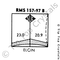 SUC RMS157-97B Watch Crystal