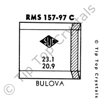 SUC RMS157-97C Watch Crystal