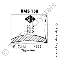 SUC RMS158 Watch Crystal