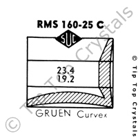 SUC RMS160-25C Watch Crystal