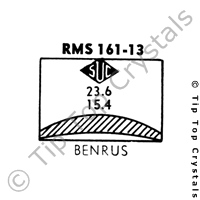 SUC RMS161-13 Watch Crystal