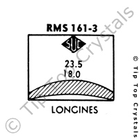 SUC RMS161-3 Watch Crystal