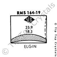 SUC RMS164-19 Watch Crystal