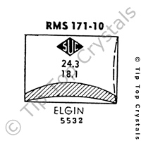 SUC RMS171-10 Watch Crystal