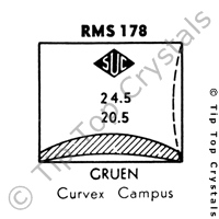 SUC RMS178 Watch Crystal