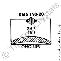 SUC RMS190-20 Watch Crystal