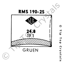 SUC RMS190-25 Watch Crystal