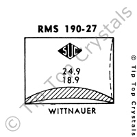 SUC RMS190-27 Watch Crystal