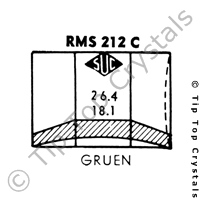 SUC RMS212C Watch Crystal