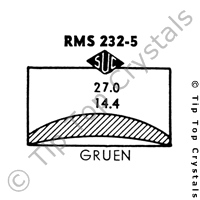 SUC RMS232-5 Watch Crystal