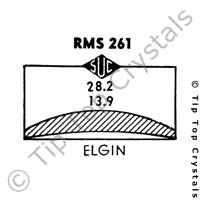 SUC RMS261 Watch Crystal