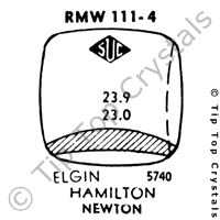 SUC RMW111-4 Watch Crystal