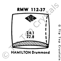 SUC RMW112-37 Watch Crystal