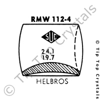 SUC RMW112-4 Watch Crystal
