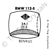 SUC RMW112-5 Watch Crystal