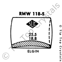 SUC RMW118-5 Watch Crystal