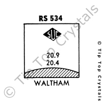 SUC RS534 Watch Crystal