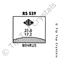 SUC RS539 Watch Crystal